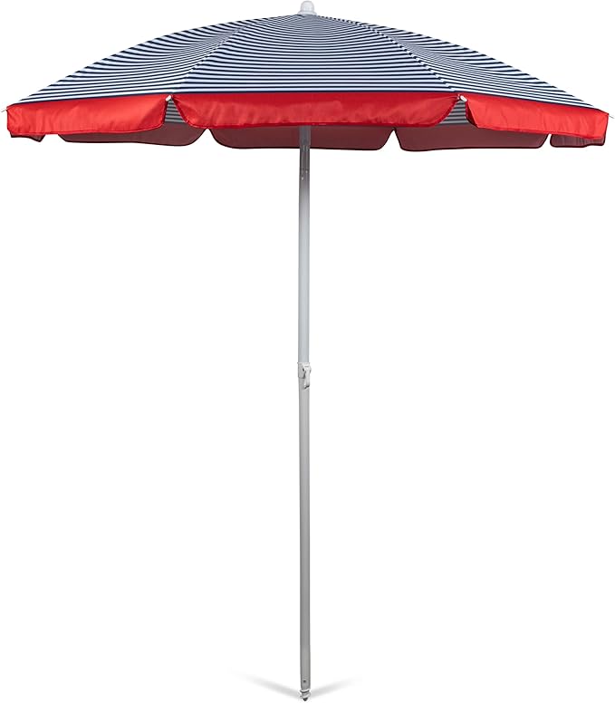 Outdoor Canopy Sunshade Beach Umbrella 5.5', Small Patio Umbrella