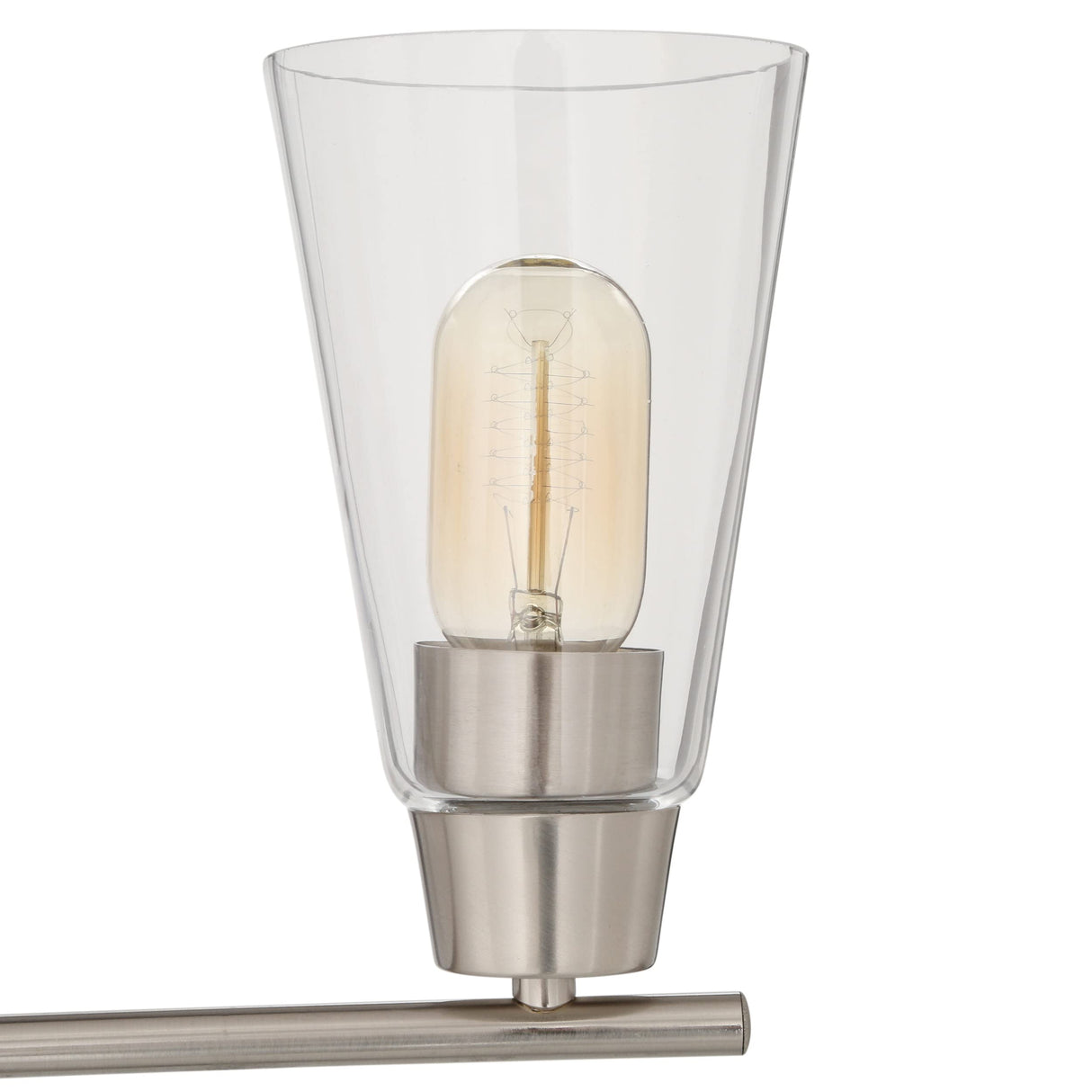 Echo 3-Light Bathroom Vanity Light Fixture, Satin Platinum, 87803-SP