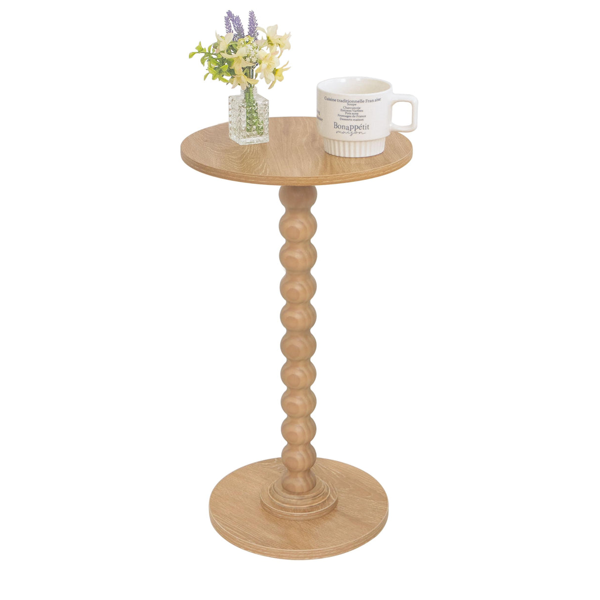 Small Side Table, Drink Table for Small Spaces, Modern Accent Table Martini Table