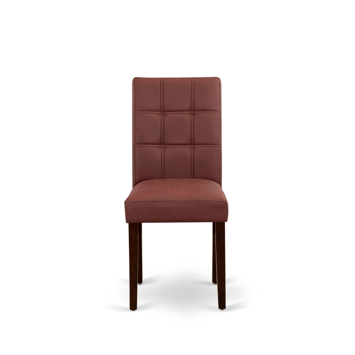 CAAS7-MAH-26 7 Piece Kitchen Dining Table Set Includes A Dinner Table and 6 Burgundy