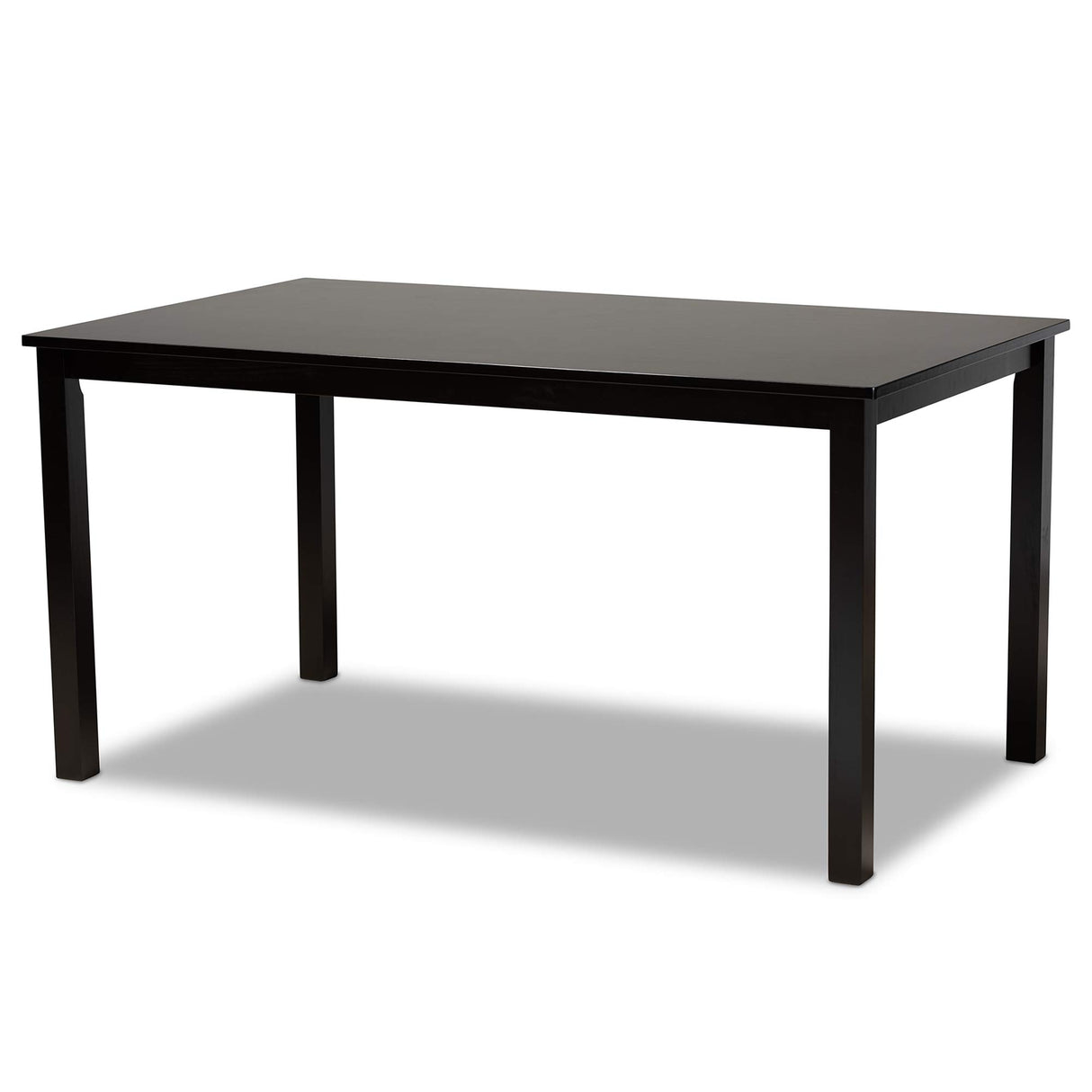 Modern and Contemporary Grey Fabric Upholstered and Dark Brown Finished Wood 7