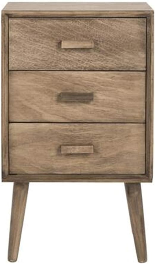 Home Pomona Modern Black 3-drawer Chest