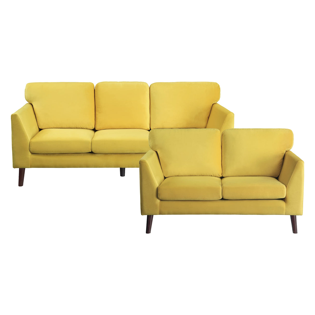 Escandon 2-Piece Living Room Set, Yellow