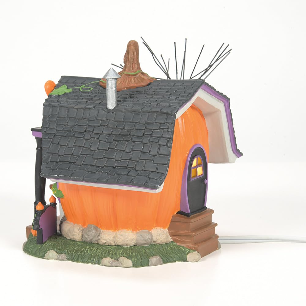 Disney Village Halloween Pumpkintown Mickey Mouse Carving Studio Lit Building