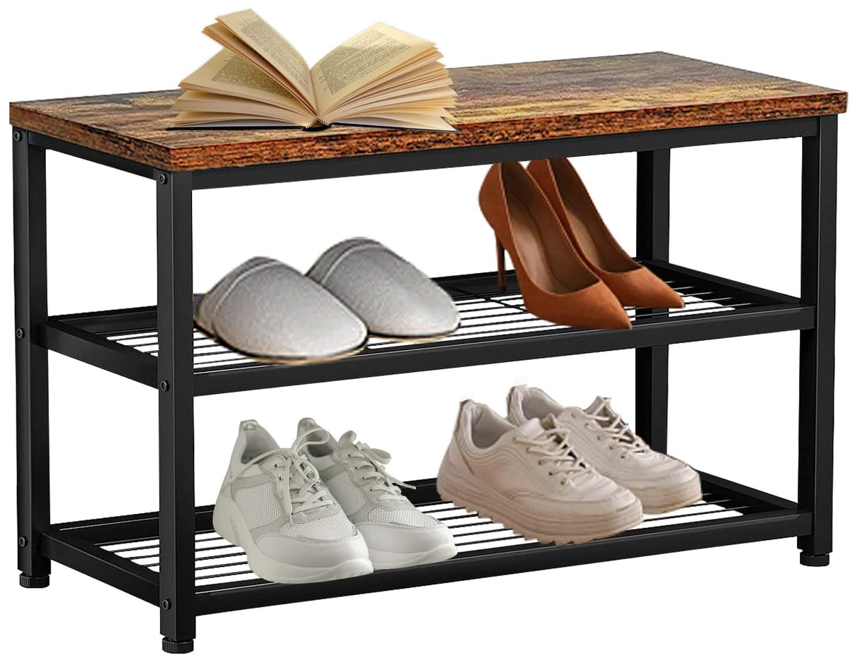 Shoe Storage Bench, Barrow Entryway Bench