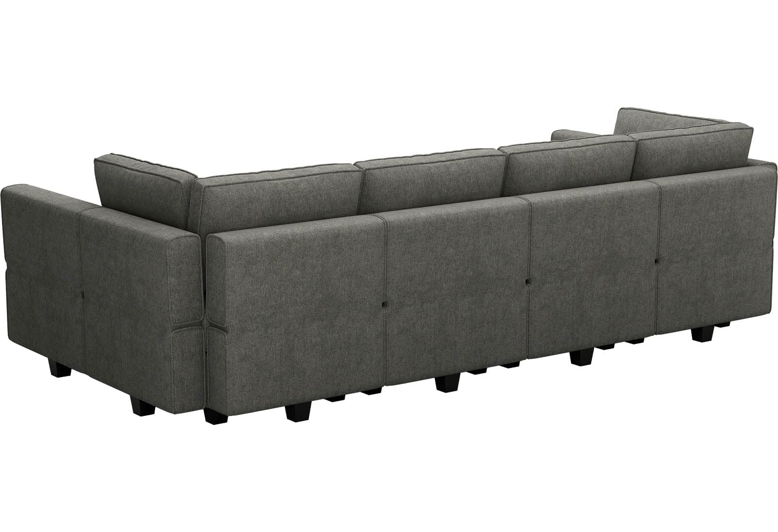Sectional Sleeper Sofa Couch Modular Convertible Sectional