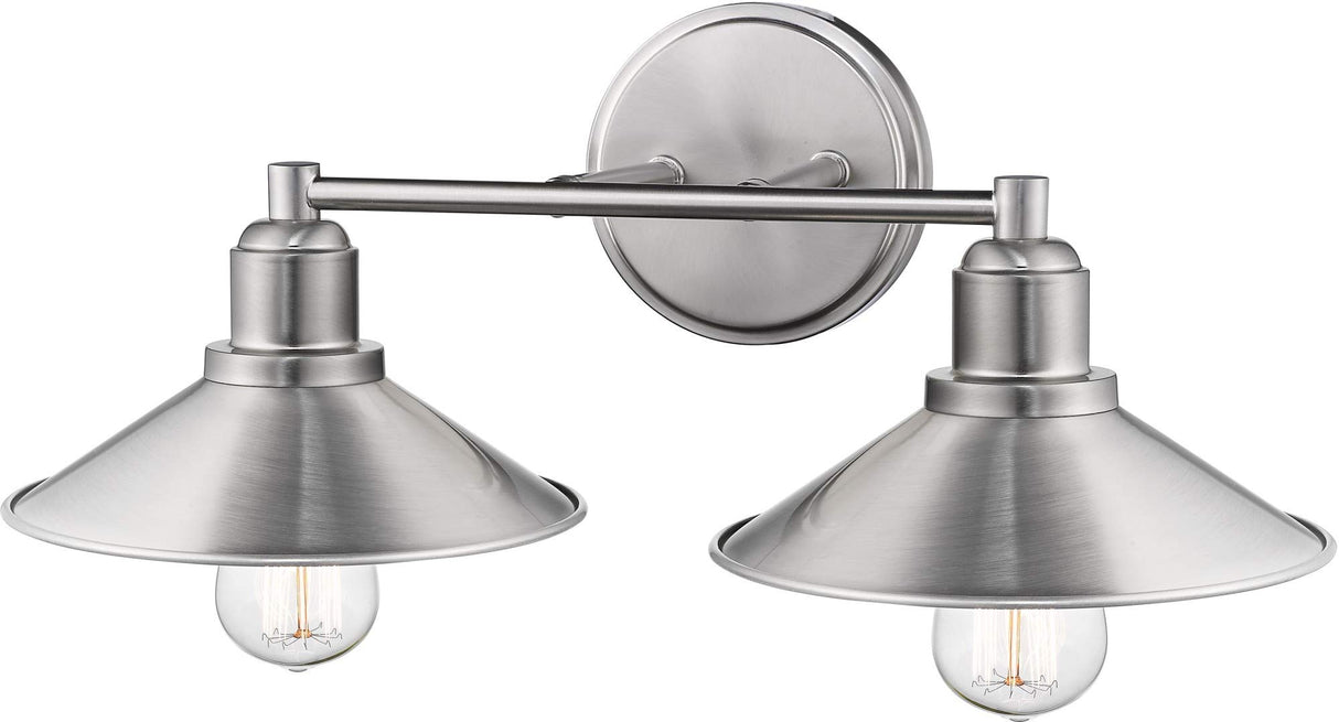 Z-Lite 613-2V-PN 2 Light Vanity, Polished Nickel
