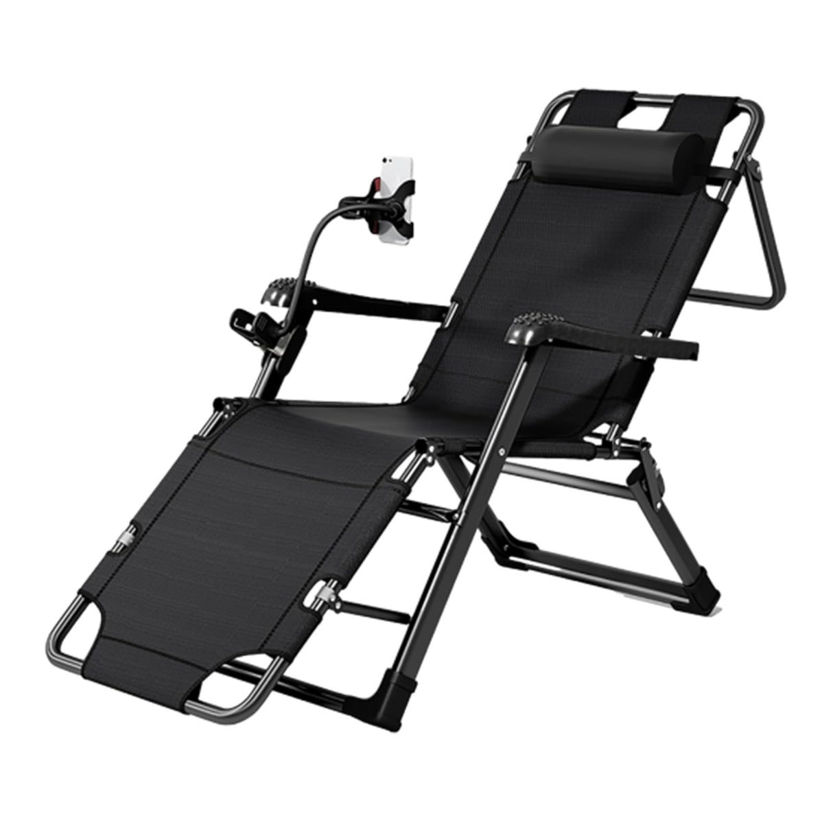 Chair,Chairs with Adjustable Headrest,Folding Lawn Lounge Chairs,for Outside Beach