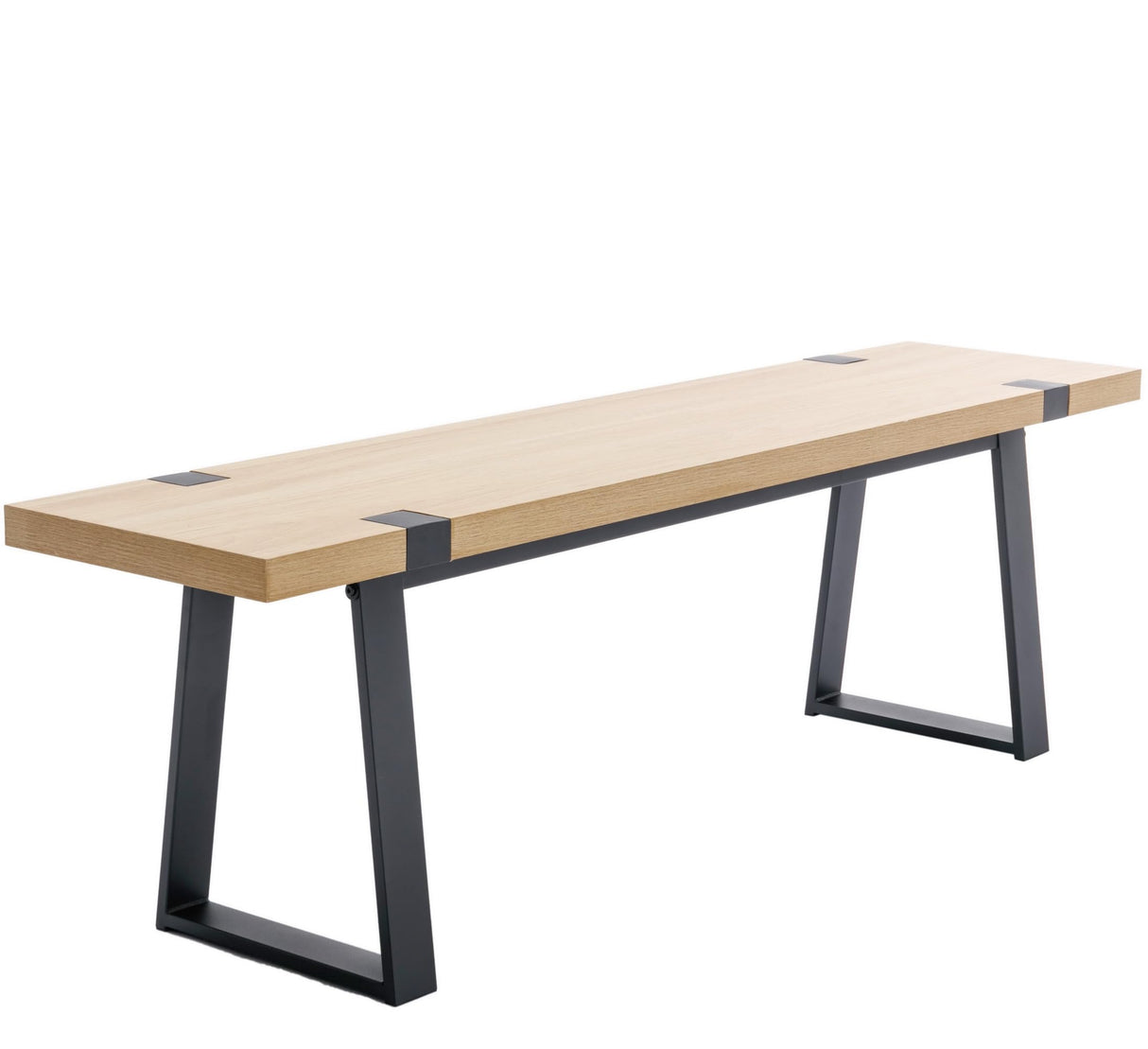 Modern Wood Dining Bench, 60" Mid Century Kitchen Bench