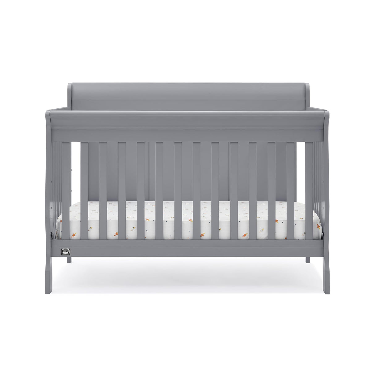 Carter 6-in-1 Convertible Crib - Greenguard Gold Certified, Grey