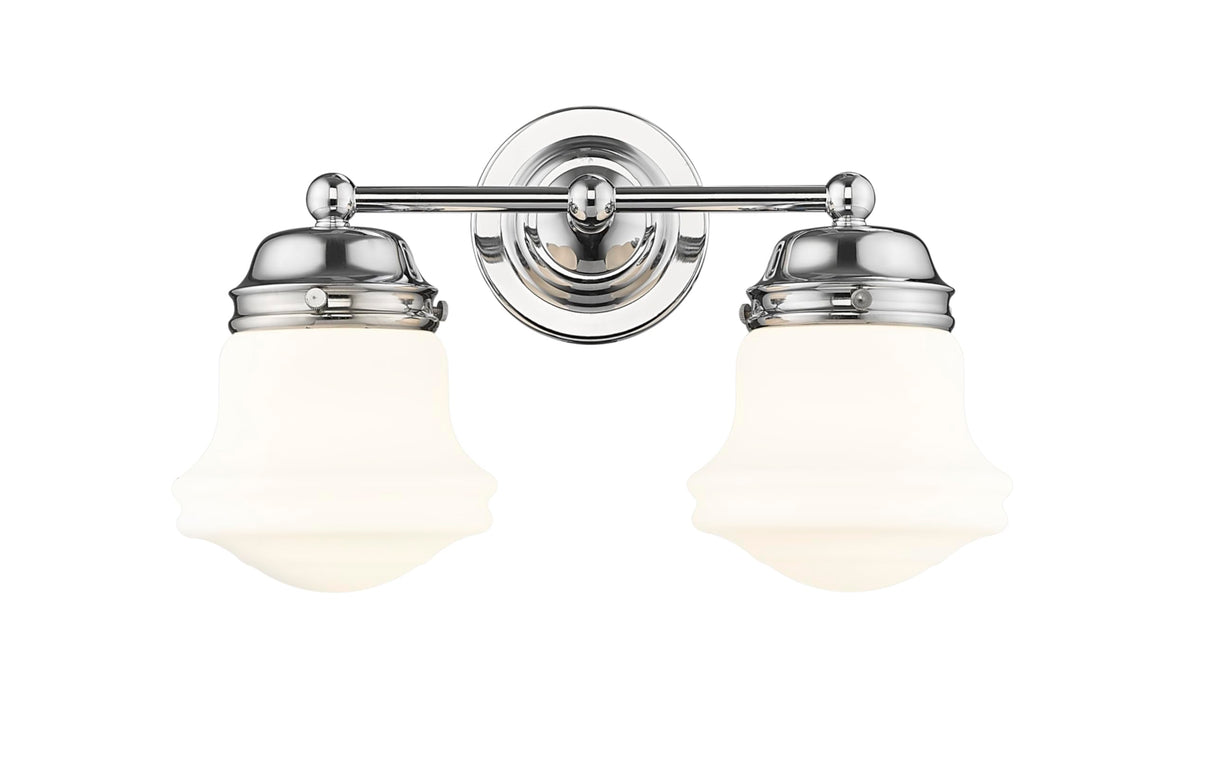 735-2V-CH Vaughn Vanity, 2-Light 120 Total Watts, Chrome