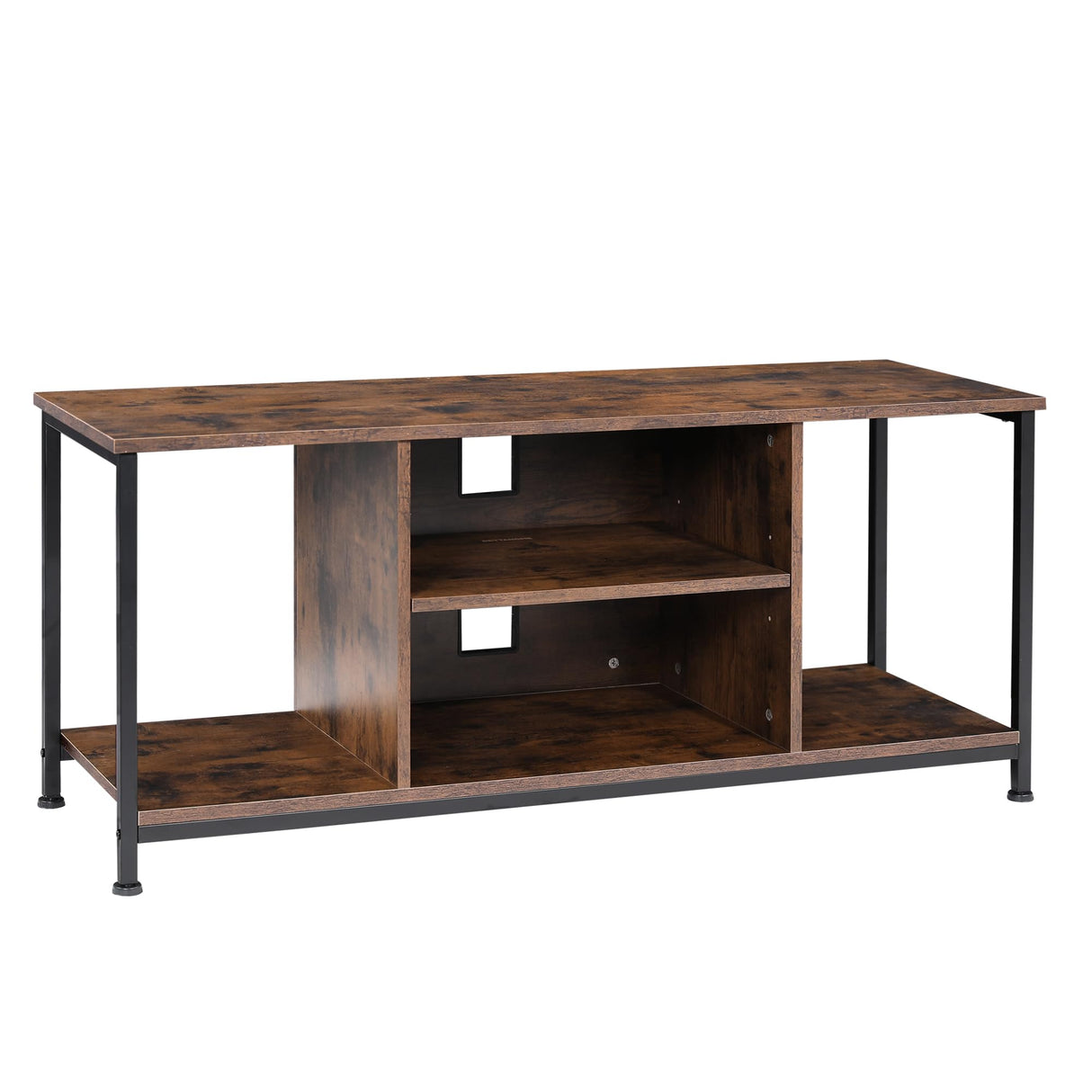 TV Stand for Up to 55 Inch TVs, Accent TV Cabinet with Open Shelf for Living Room