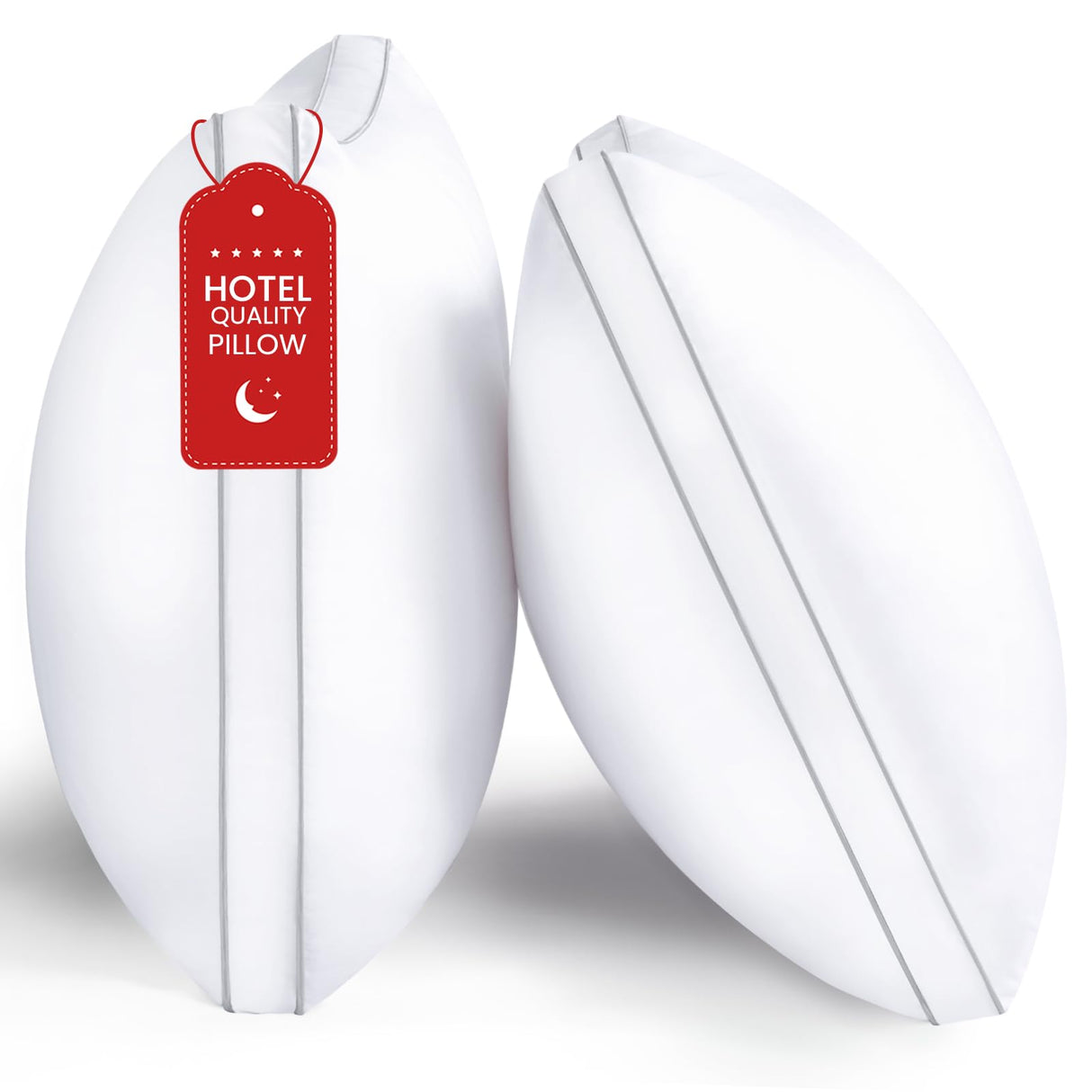 Size Pillows Set of 2, Pillows King Size 2 Pack for Sleeping, Luxury Hotel Bed Pillows