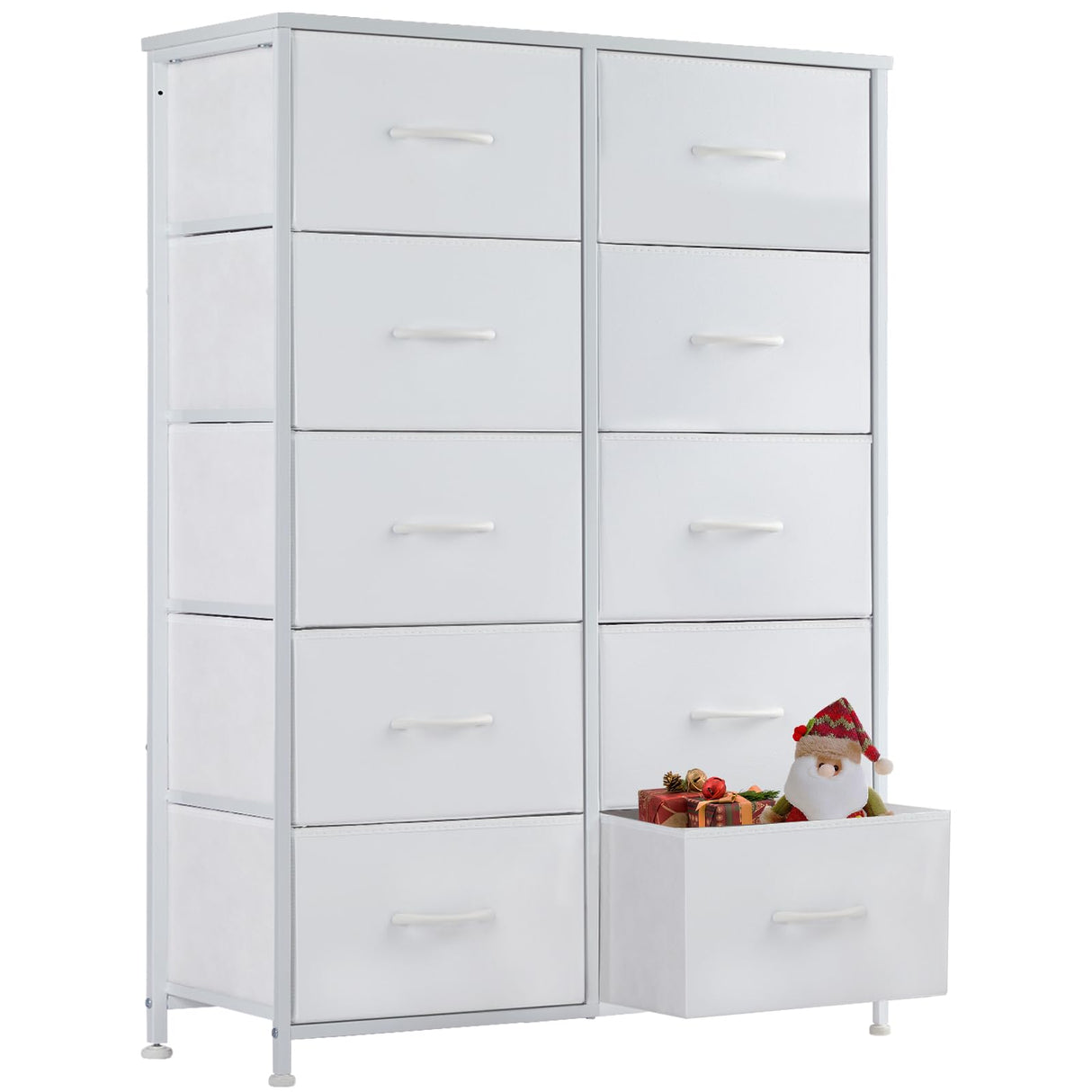 Dresser, Tall Dresser for Bedroom, Drawer Dresser Organizer Storage Drawers