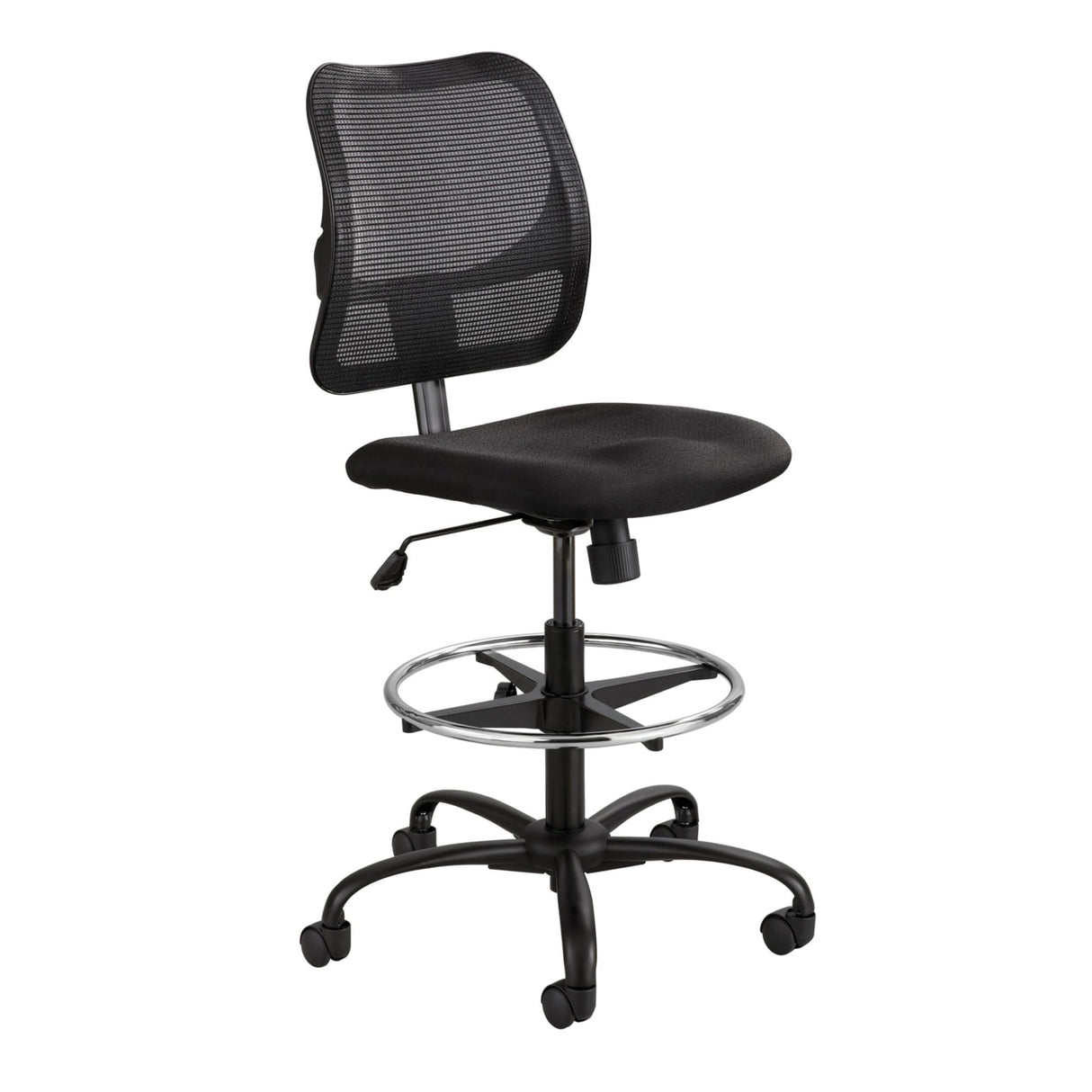 Vue Mesh Extended-Height Chair 3395BL with Ergonomic Mesh Back, Black, Cool Comfort