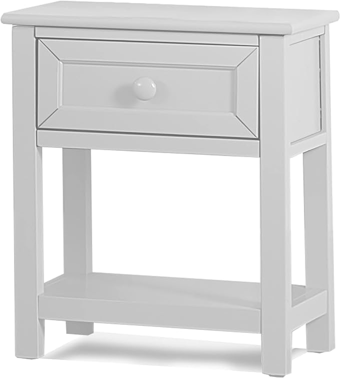 Drawer Nightstand, Night Stand, White