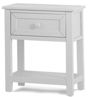 Drawer Nightstand, Night Stand, White
