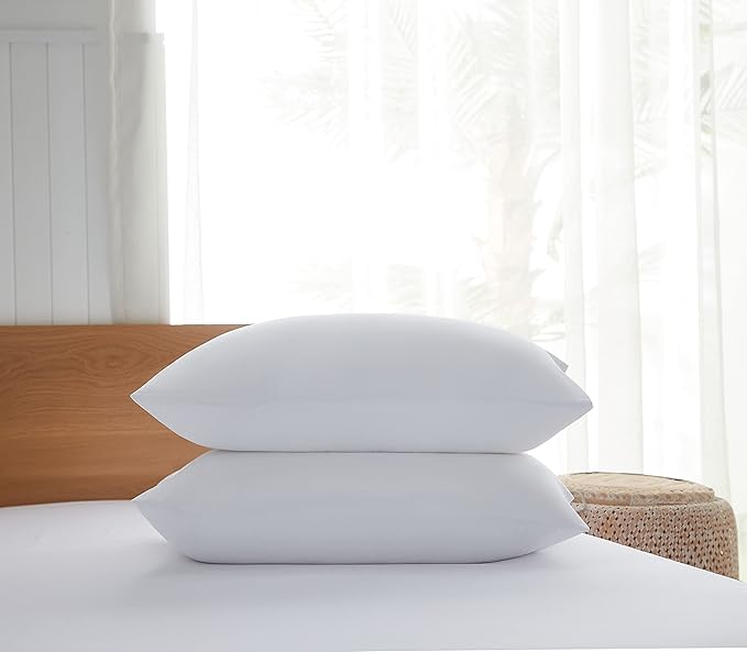 Hotel Quality Bed Pillows for Sleeping,Premium 3D Plush Fiber-Reduces Neck Pain