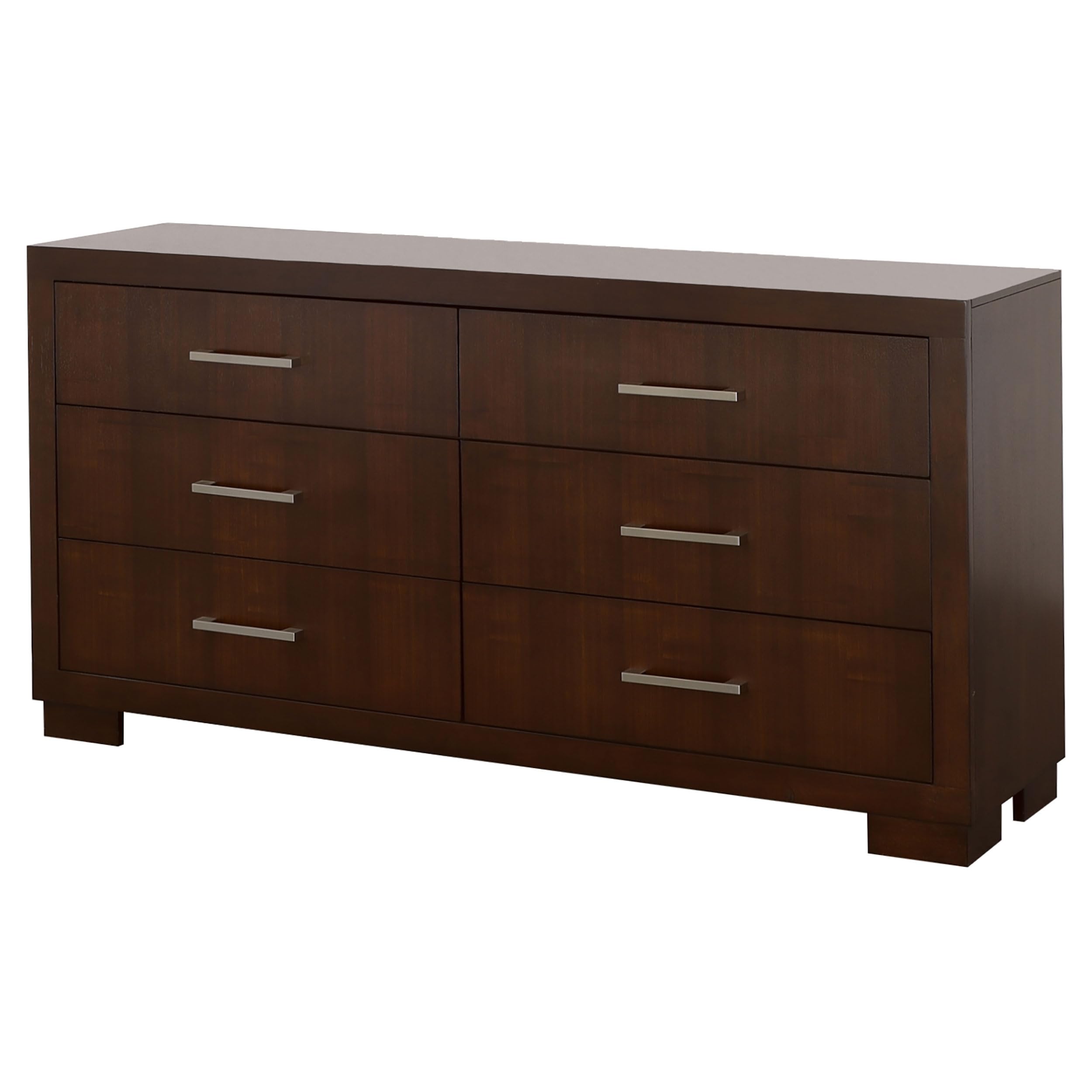 Jessica Contemporary 64-inch 6-Drawer Bedroom Dresser Clothing Storage Cabinet