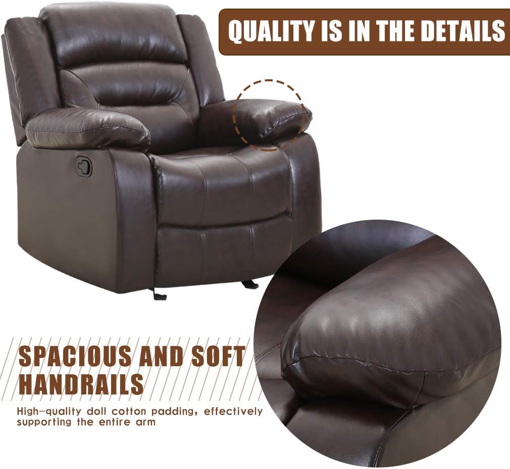 WallEase One-Button Recliner Chair – Compact Wall Hugger Sofa