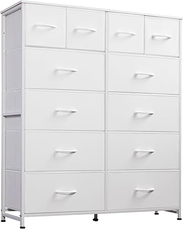 Tall Dresser for Bedroom with 12 Drawers
