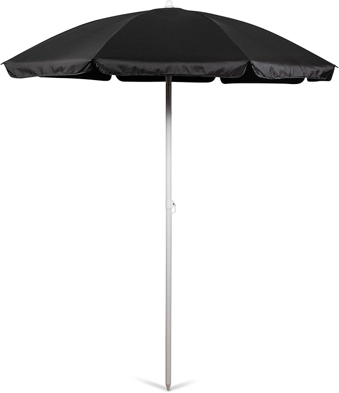 Outdoor Canopy Sunshade Beach Umbrella 5.5', Small Patio Umbrella