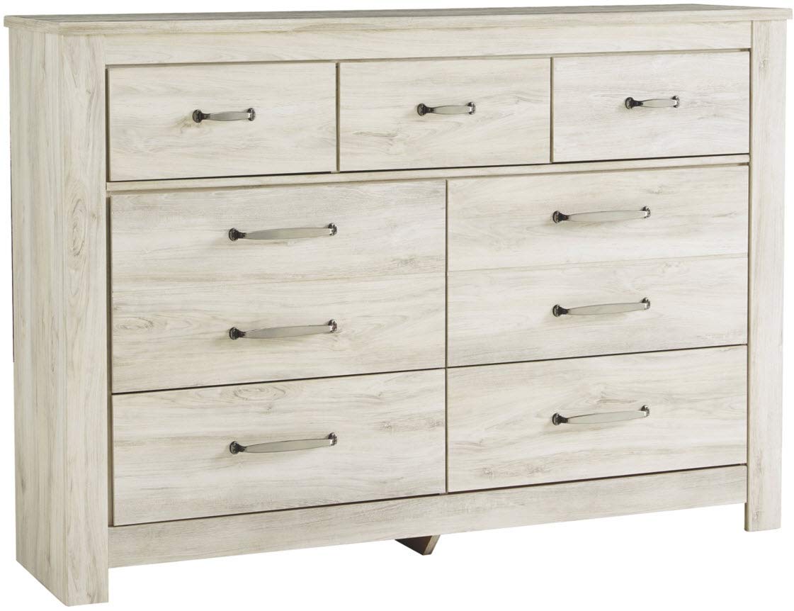 Bellaby Farmhouse 7 Drawer Dresser, Whitewash