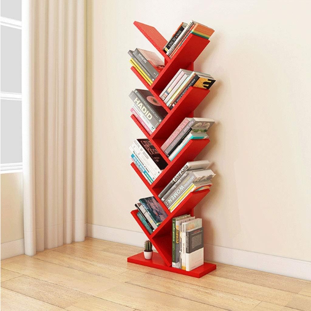 ookshelf Bookshelf Tree-Shaped Bookshelf Simple Modern Living Room Simple Floor Book