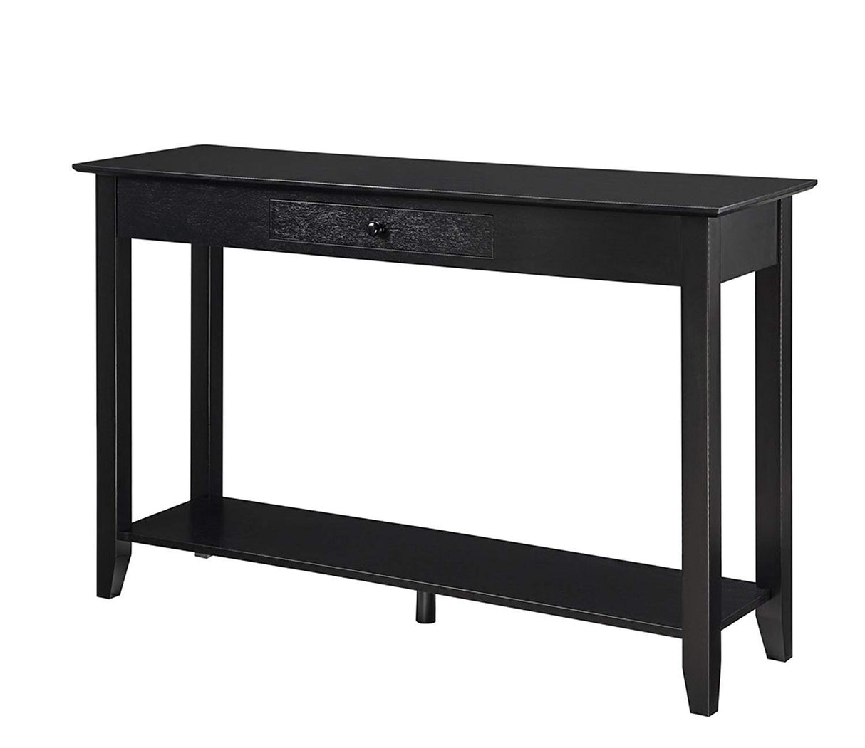 American Heritage 1 Drawer Console Table with Shelf,