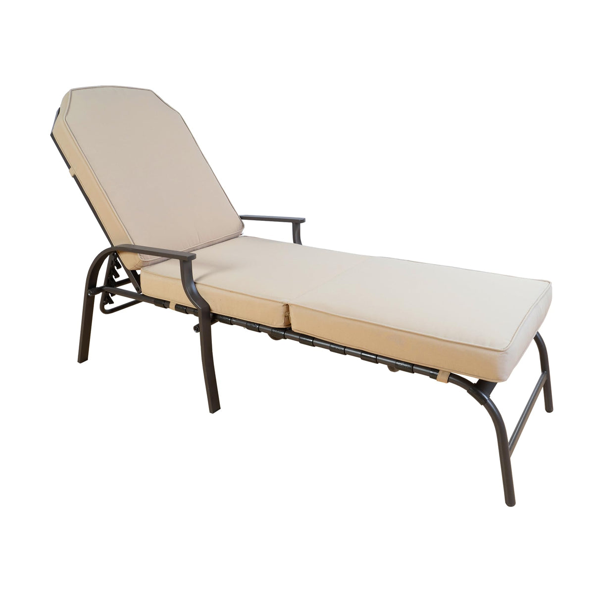 Maya Chaise Lounge - Outdoor Patio Recliner Chair, Comfortable Patio Lounge Chair