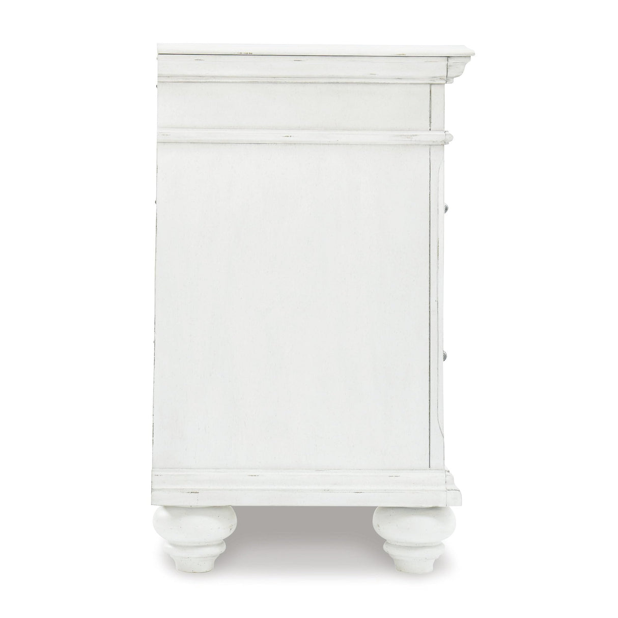 Nightstand in Distressed Whitewash Finish