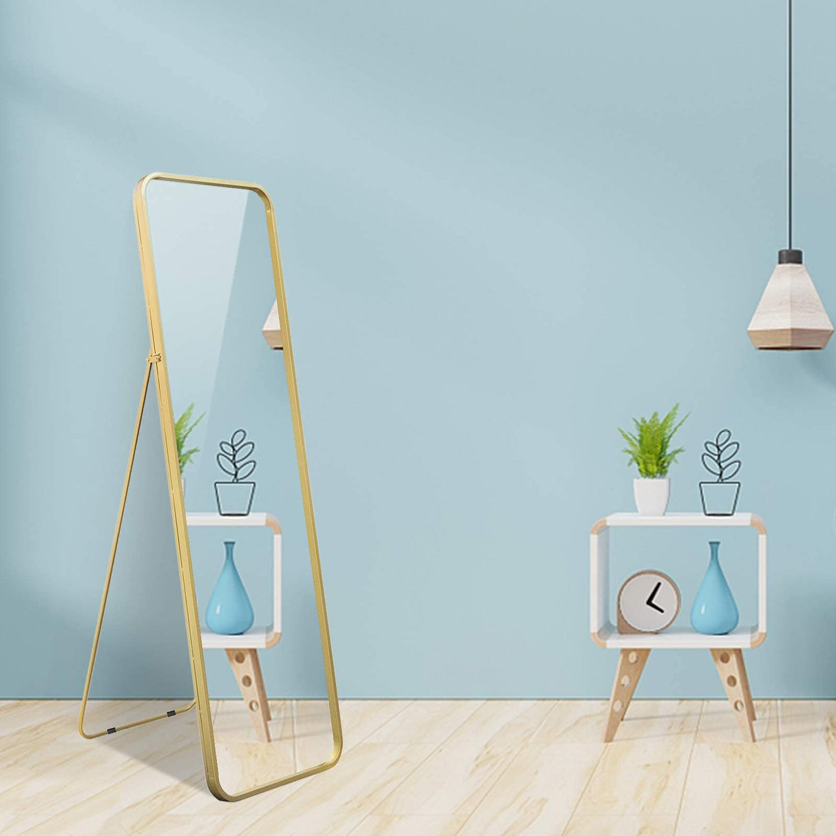 Mirror Full Length Mirror Standing,Wide Floor Body Mirror