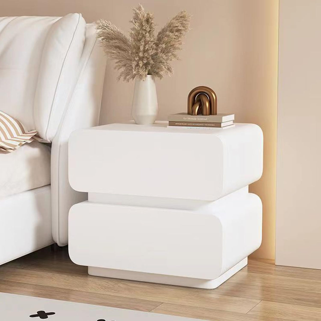 Nightstand, Minimalist Bedside Table, Nightstand