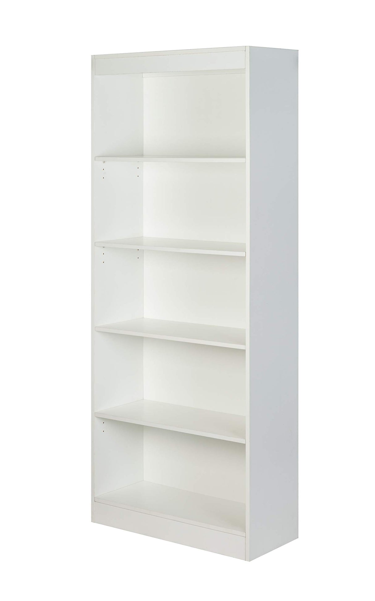 Essentials 5-Tier Bookshelf, White