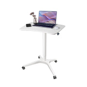 White Desk with Drawers, Small Computer Desk Study Writing Desk, Modern Home Office Desk Student Desk with Storage Space, Makeup Vanity Desk for Bedroom (White)