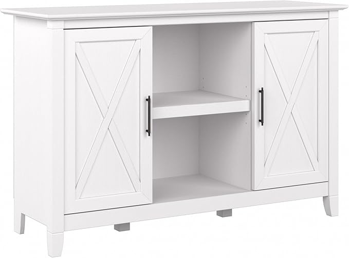 Key West 30-inch Accent Cabinet with Doors and 4 Shelves