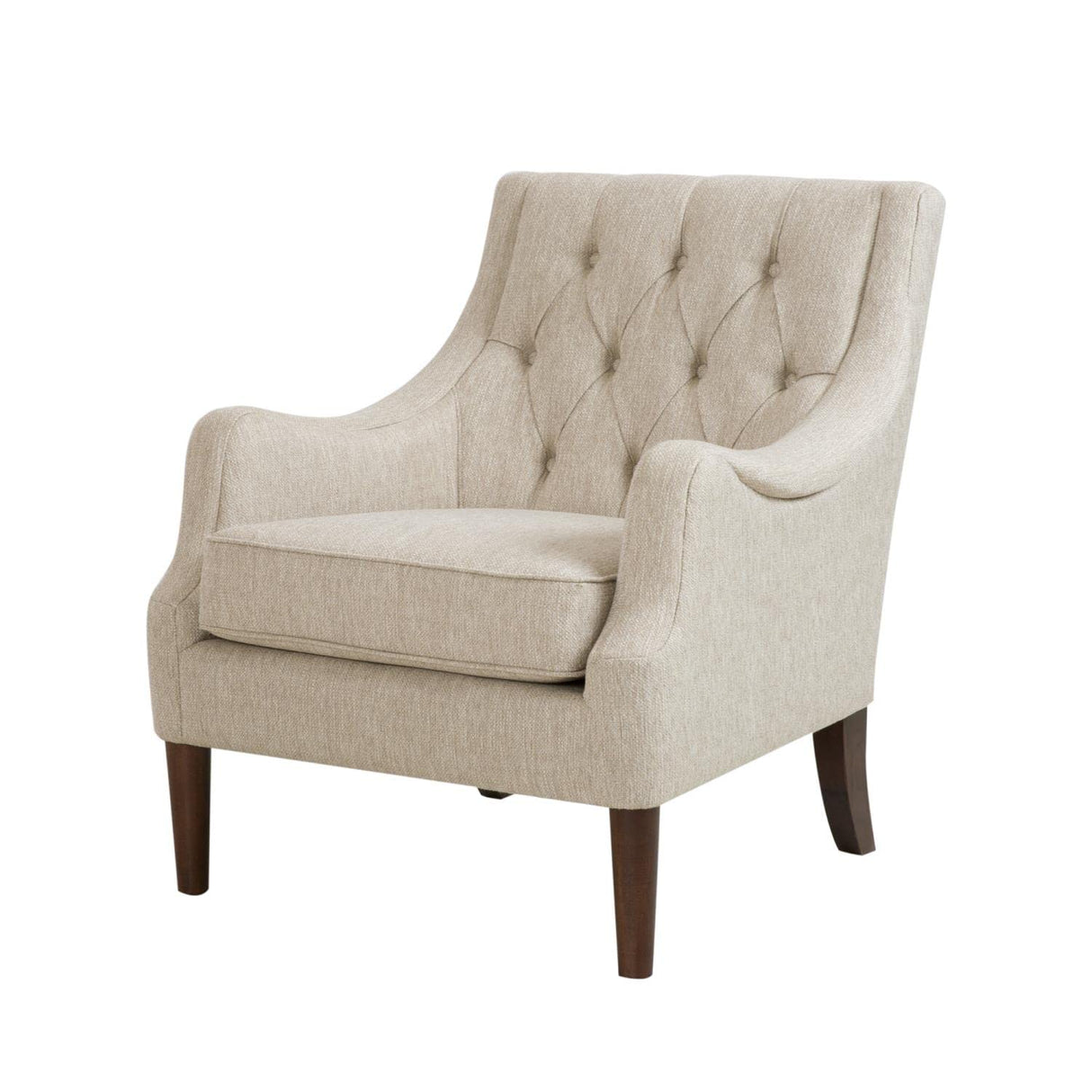 Park Qwen ACCENT CHAIR, 33.5 in, Beige