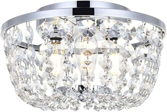 Lighting Indoor Modern Home Decorative Bright Cora 10 inch Flush Mount in Black