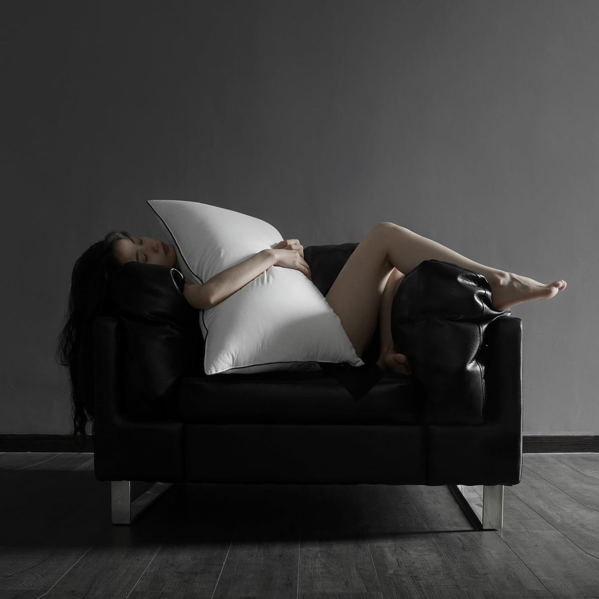 Premium White Down Pillow King Size - 550+ Fill Power Down Pillows