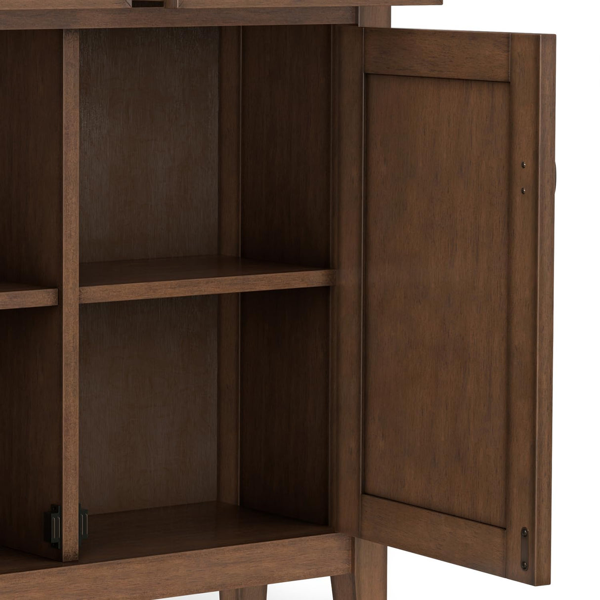 Redmond Solid Wood Wide Transitional Storage Cabinet for The Living, Entryway and Family Room,