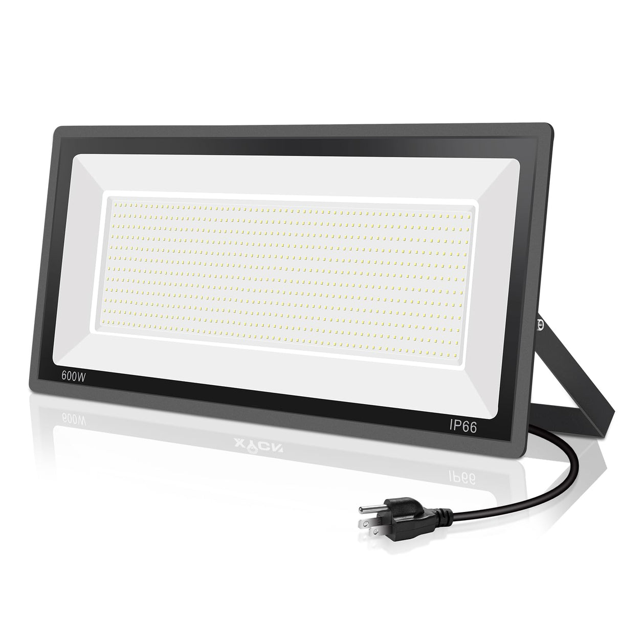 600W LED Flood Light Outdoor,(3060W Equivalent),67600LM 5000K Daylight