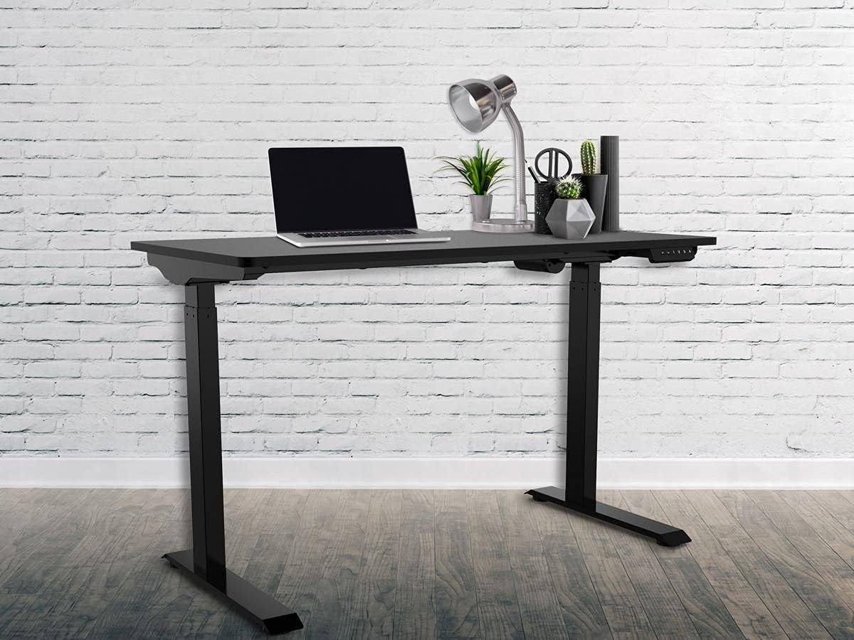 Electric Single Motor Sit-Stand Complete Desk Table - Height Adjustable