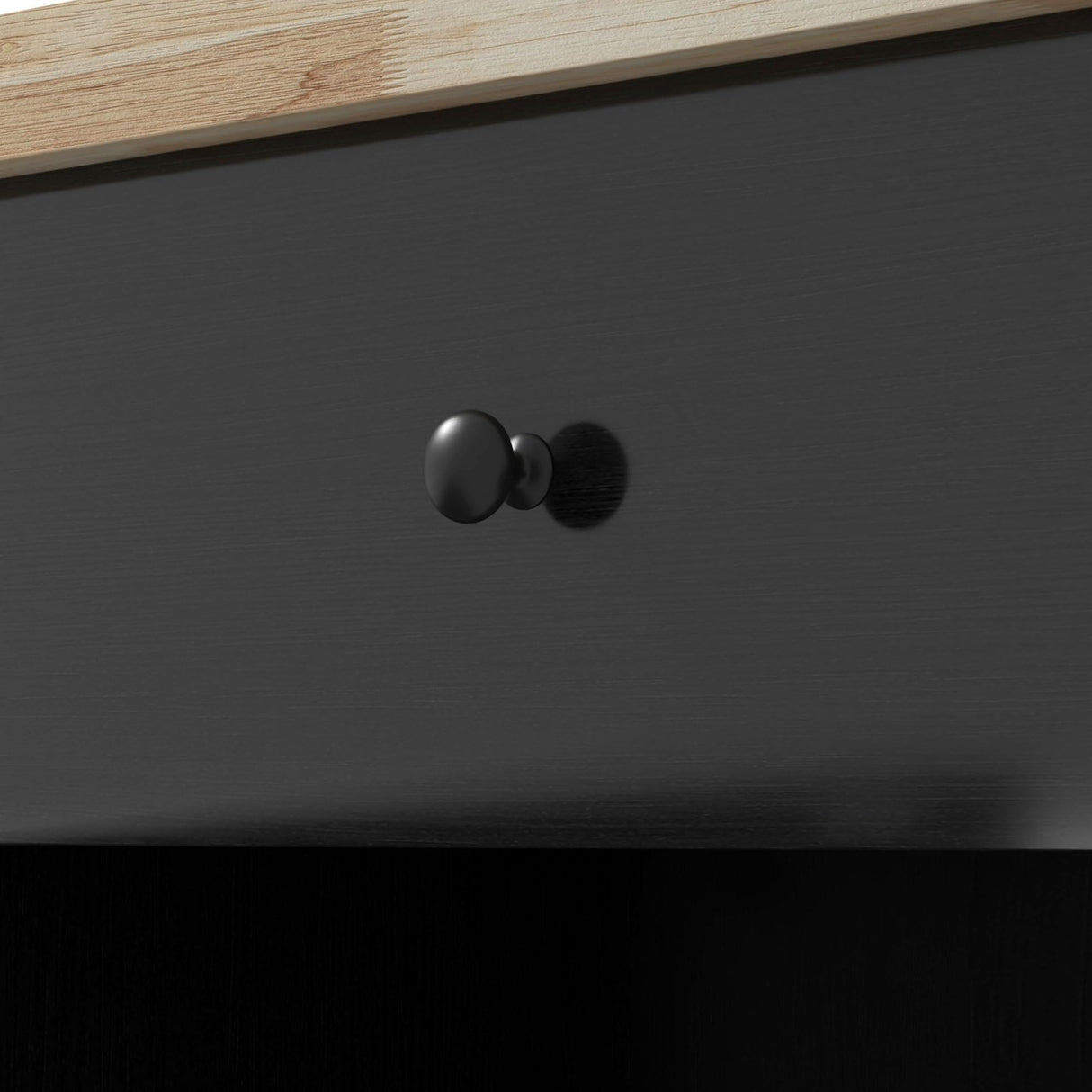 Kitchen Island with Storage, Farmhouse Rolling Kitchen Island Cart on Wheels