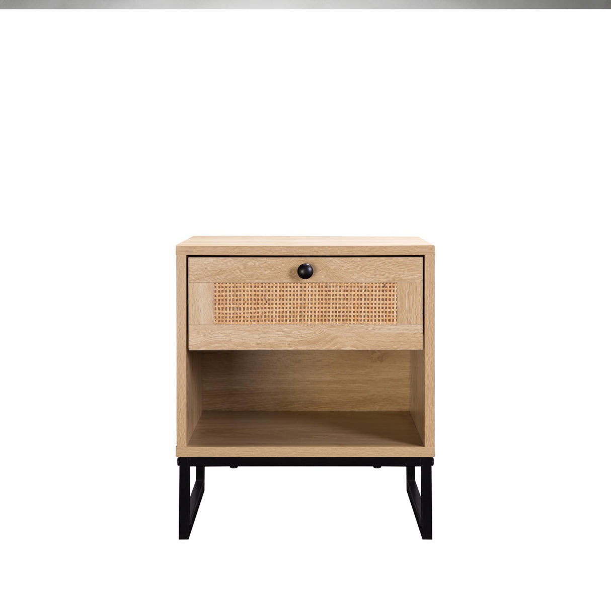 Birch Modern Side Table, Bedside or Night Stand