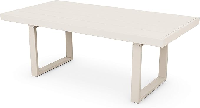 Edge Dining Table, Black (78 x 29.25 x 40.15 (WxHxD), 142 pounds