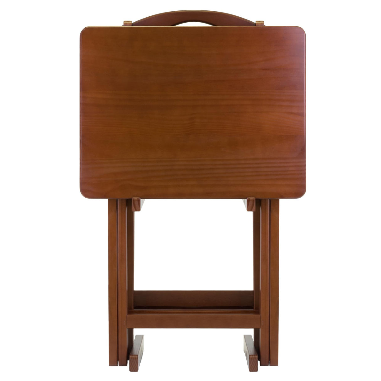 HomeFold 5 Piece Foldable Snack Table Set - Space Saver