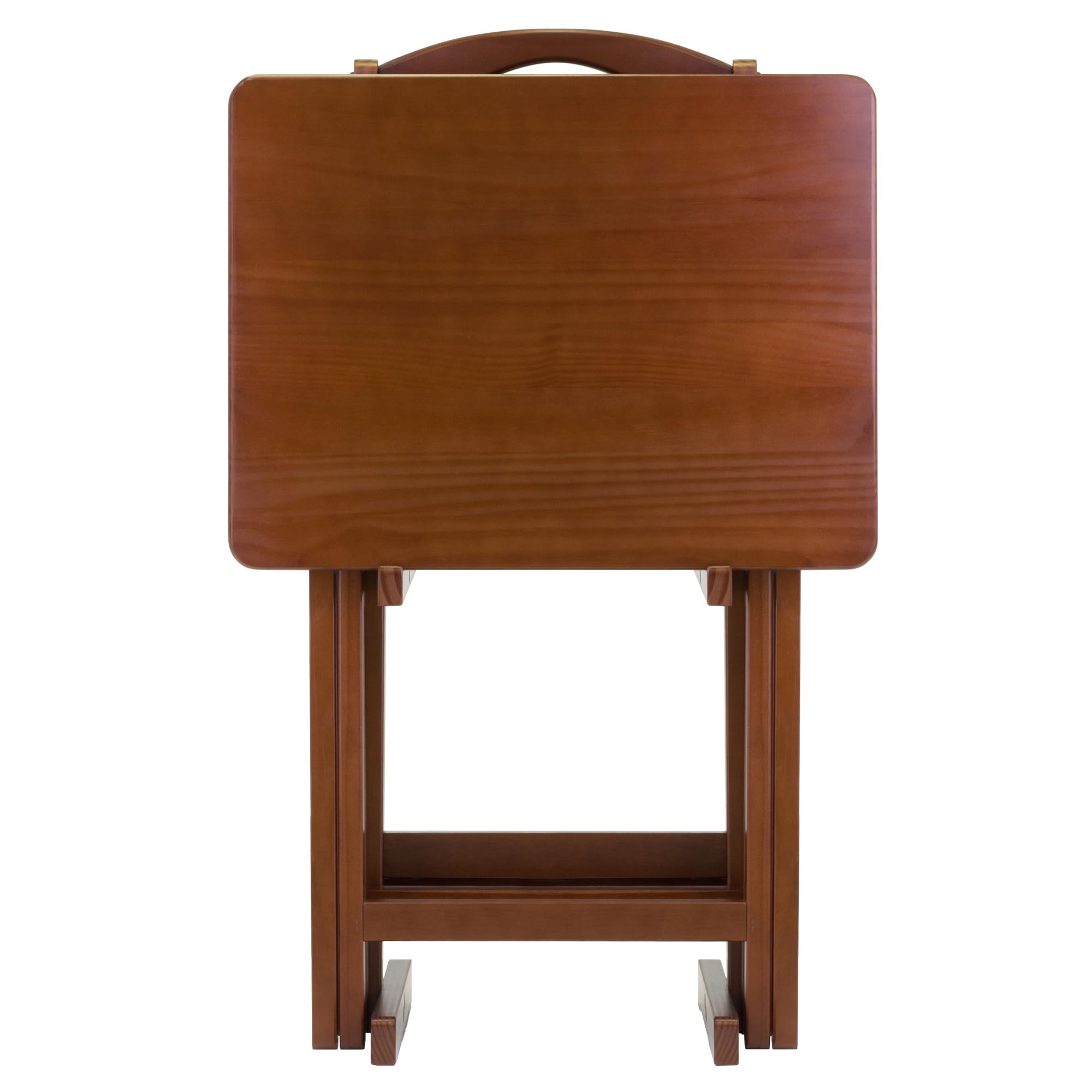 HomeFold 5 Piece Foldable Snack Table Set - Space Saver