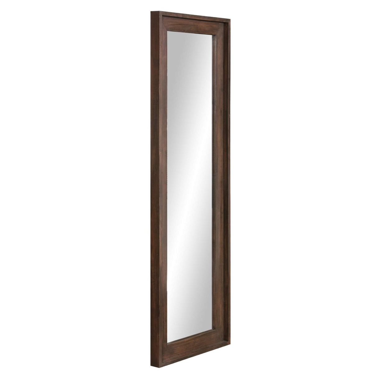 Wood Framed Full Length Wall Mount or Leaner Mirror