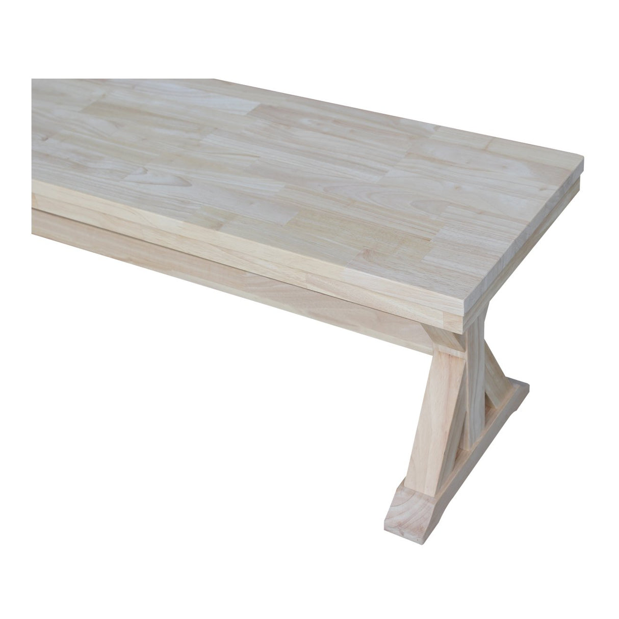 IC International Concepts International Concepts Canyon, Unfinished Bench, 60"