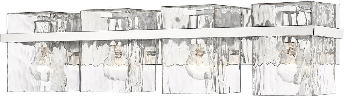 1938-4V-CH Bennington Vanity, 4-Light 400 Total Watts, Chrome